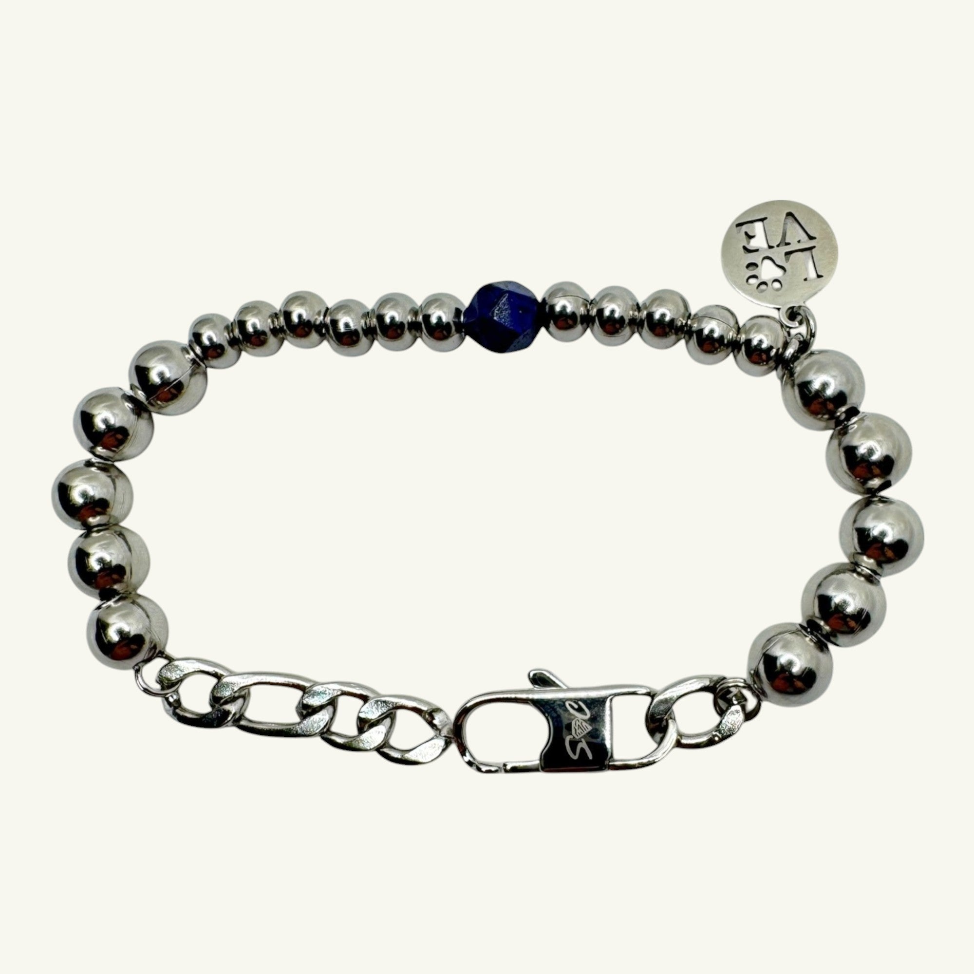 Bracciale lapis con charm love Sharifa Crystals